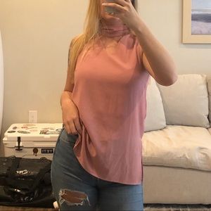 Pink Sleeveless Top